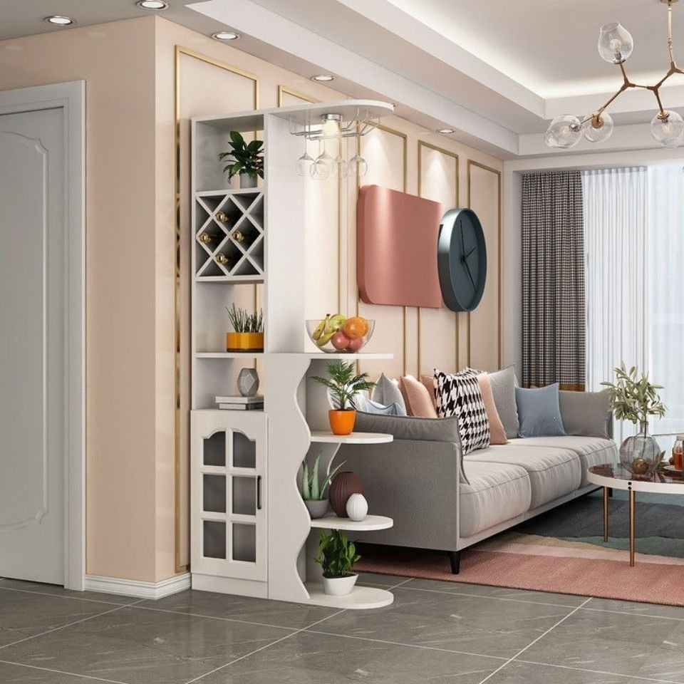 New arrival small apartment entrance partition wine cabinet foyer simple bar table wall table for home modern casual living room