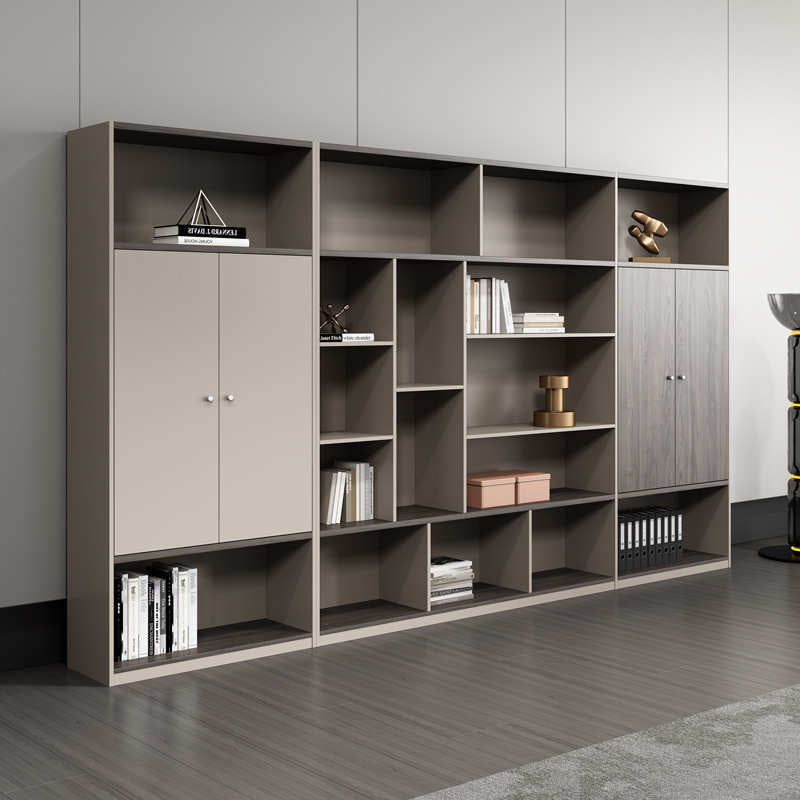 Boss table bookcase casual storage storage cabinet furniture office background file cabinet information cabinet wooden floor cabinet