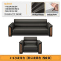 Office sofa coffee table minimalist reception area office sofa three-seater set living room small apartment