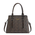 High-end women's bag 2025 new retro print tote bag niche design shoulder bag classic crossbody bag