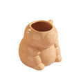 Cream style capybara ceramic fruit fork suit afternoon tea fruit fork spoon restaurant cafe fork spoon wholesale