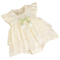 Newborn baby girl summer sleeveless romper dress - princess style, 100-day celebration, super cute suspender summer dress