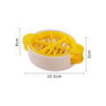 For homekitchen multifunctional gadget three-in-one egg cutter, egg cutter, preserved egg cutter, songhua egg cutter