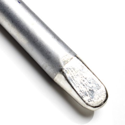 150W large round edge round flat soldering iron head 9.2mm outer diameter external heating environmentally friendly soldering iron nozzle paint head