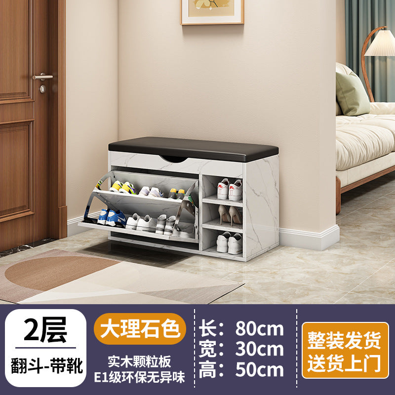 new arrival: bestselling flip-top shoe cabinet - home entryway shoe bench, shoe rack, and stool combo - all-in-one seating & space-saving storage