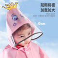 Kids' raincoat - new  design for boys and girls, ages 3-10. perfect for school, with backpack space
