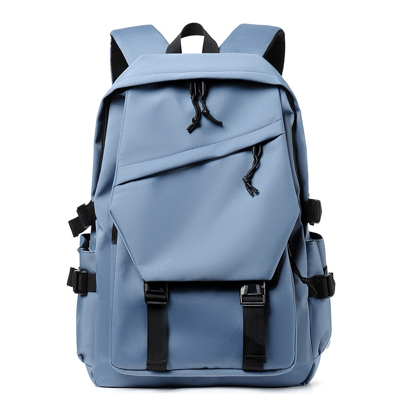 New niche trend backpack men and women with the same backpack junior high school students college students design sense large capacity