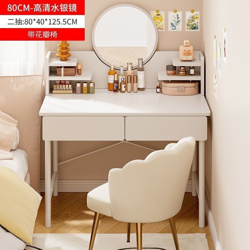 Minimalist modern vanity table for small apartments - new arrival! stylish makeup desk for rent, bedroom bedside small vanity table