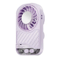 hot-selling semiconductor desktop cooling fan, 100-speed stepless speed adjustment, digital display handheld silent fan wholesale