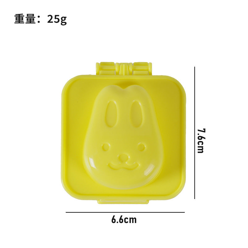 cute egg-shaped rice ball mold diy bear bunny dometi rice ball-shaped mold egg press