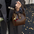 2025 fall/winter new women's bag: high-end small bag, vintage-inspired luxury handbag, versatile and stylish commuter bag