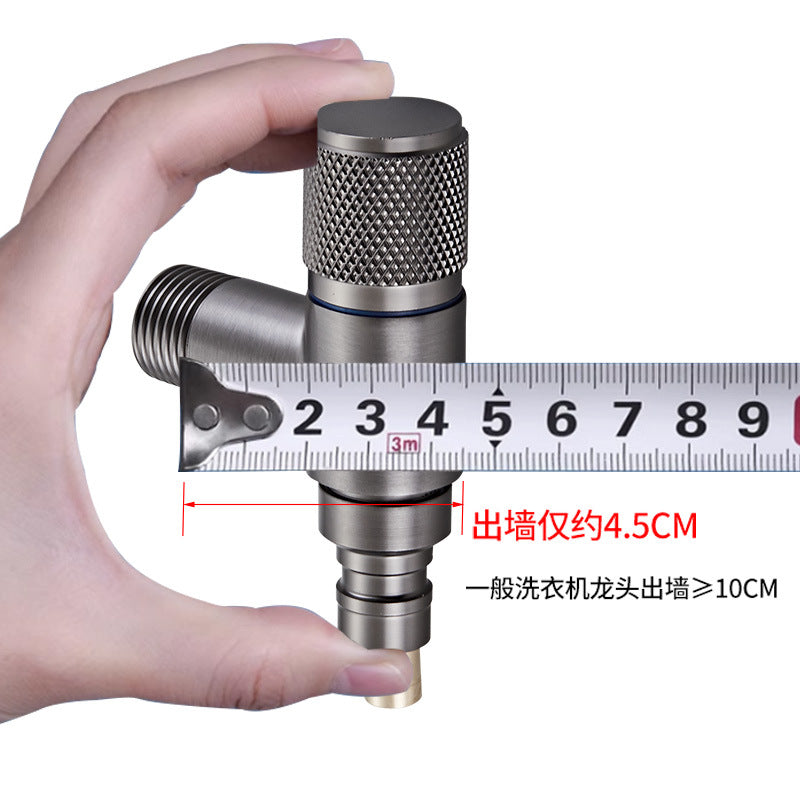 Special snap-on 46-point universal water nozzle drum angle valve connector for all-copper washing machine faucet automatic water stop valve