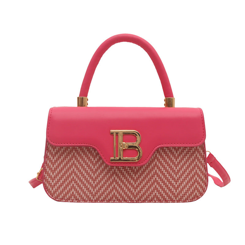 Cross-border senior design women's bag 2025 new leisure commuting practical versatile hand carry shoulder messenger bag