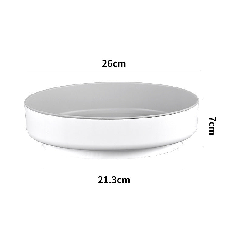 Rotating spice rack, rotating storage box, bathroom organizer, rotating makeup tray, fruit plate rotating stand