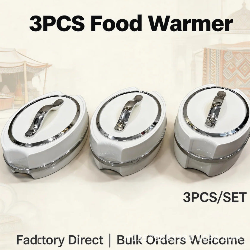 Insulated lunch box food warmerexport cross-border high-end 2l-2.5l-3l# hot-selling insulated tableware insulated box