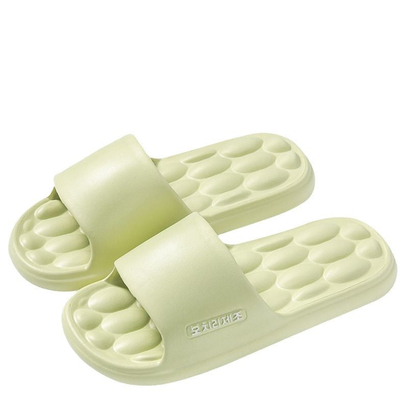 Eva massage slippers women's summer indoor home comfort thick sole bathroom shower non-slip slides men's wholesale