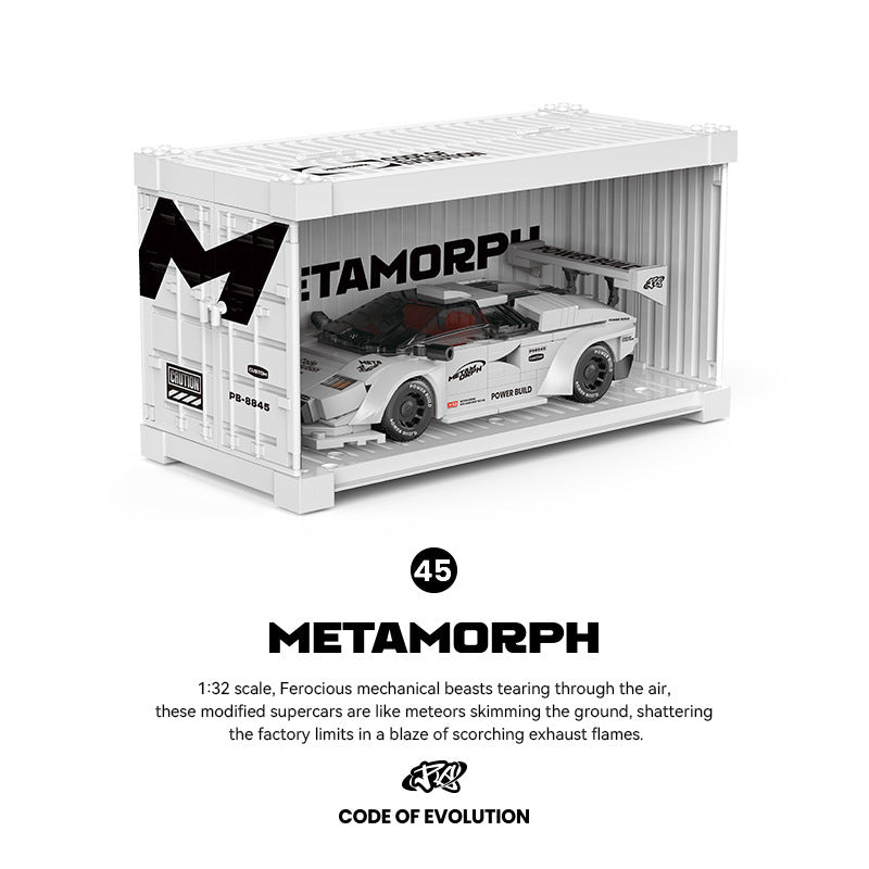 Pinbo pb844-50 fali f40 connor sports car li maland assembled model ornaments toys cross-border explosion