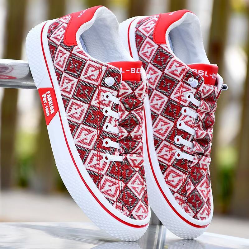 Old beijing cloth shoes for men 2025 winter new canvas shoes thin trendy shoes youth trendy easiest for match casual sneakers