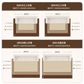 Carpet living room no-wash and wipeable cream style sofa no-maintenance waterproof soundproof bedroom carpet pad asymmetrical special shape