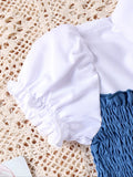 new arrivalsummer children's clothing fashionfashiongirl tops + loose pants two-piece suit
