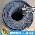 Extra thick 10mm striped carpet - full coverage, non-slip floor mat for bedroom, office, billiard hall - solid color, full coverage striped carpet
