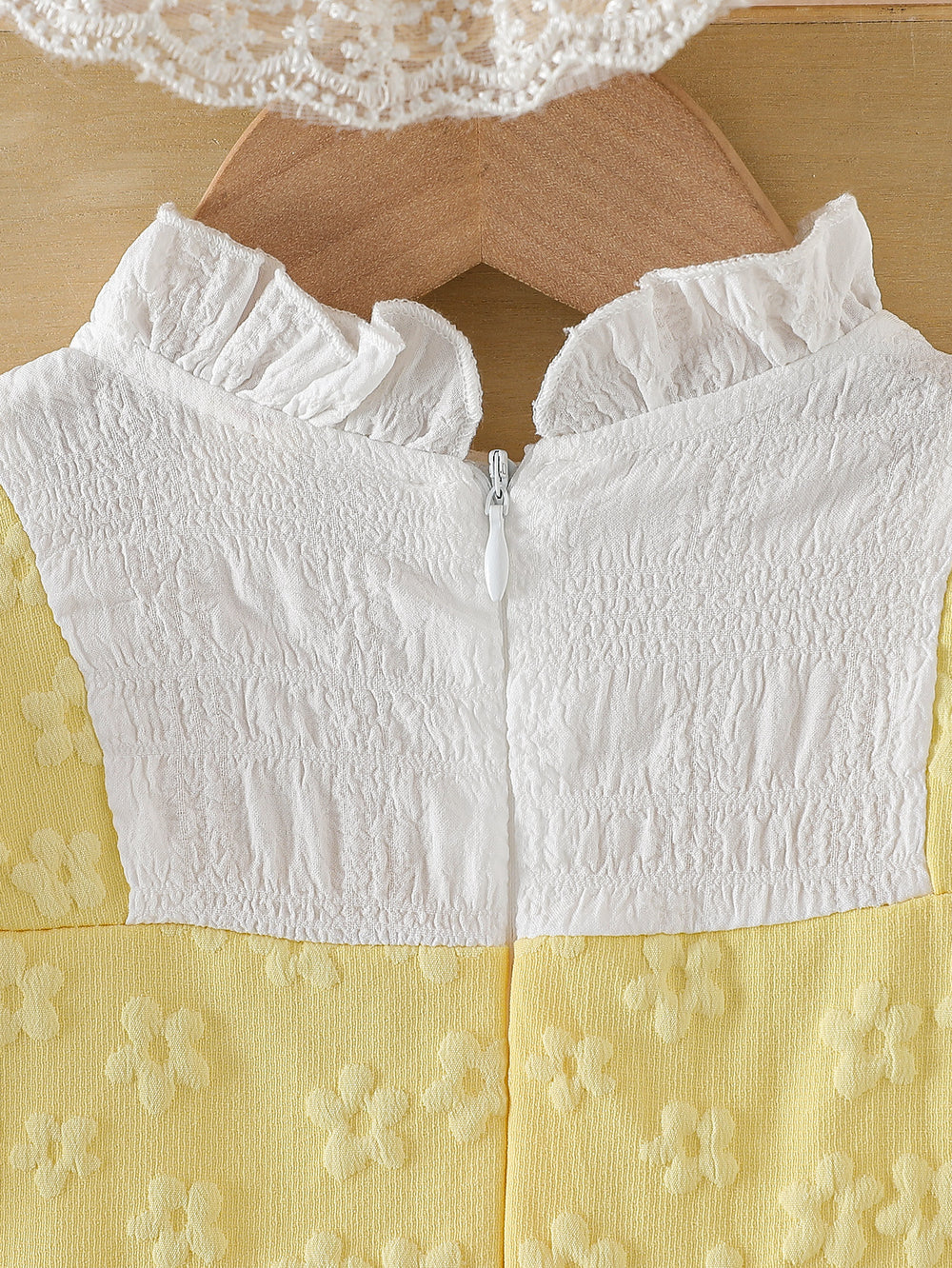 cross-border hot-selling lace bow preppy chic baby girl faux two-piece chanel-inspired princess dress