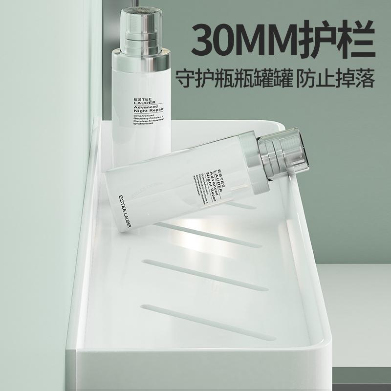 Bathroom storage rack, no punching toilet, bathroom wall towel storage rack, bathroom sink wall-mounted