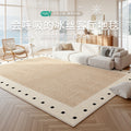Mat carpet living room cream log style summer new arrival ice silk carpet bedroom simple waterproof mat floor mat