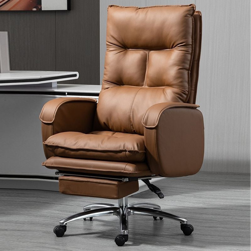 Boss chair, home office chair, plaid, long-sitting office chair, business sofa chair, gaming chair, reclining computer chair
