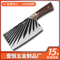 Longquan forged kitchen knife - household cleaver & slicing knife combo - stainless steel chopping knife for meat & bone
