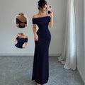 new arrival: sleeveless off-the-shoulder bodycon mini dress - chic, sexy, and figure-flattering for the modern woman