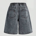Girls' denim shorts: summer's hottest new arrivals! stylish and versatile lightweight shorts for girls, perfect for loose, casual looks. available in sizes for mid-to-large children