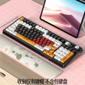 Silver carving customized keycaps original sublimation two-color injection molded keycaps neutral mechanical keyboard special pbt complete set
