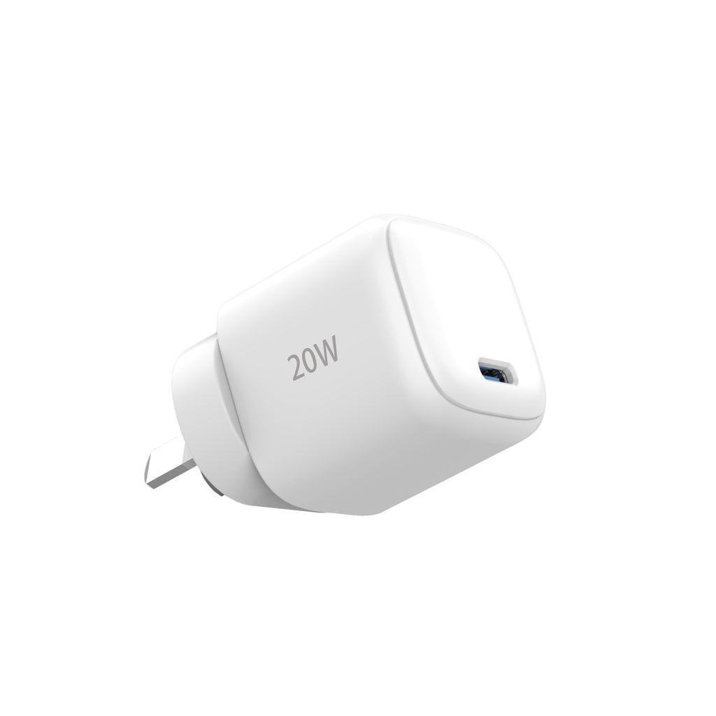 GaN PD20W Mini Fast Charging Head Folding Mobile Phone Fast Charging Flash Charging Charging Head European, British and American Chargers