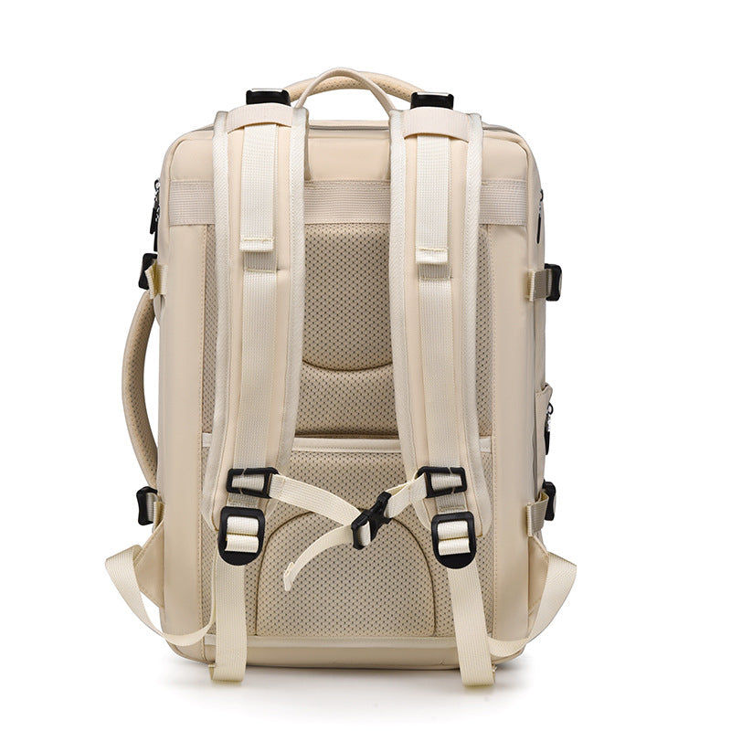 Cross-border fashion leisure travel expansion backpack large capacity lightweight backpack business commuter laptop bag