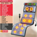 Full body massage mattress multifunctional cervical massager kneading lumbar massage pad electric massage chair stretching hot compress