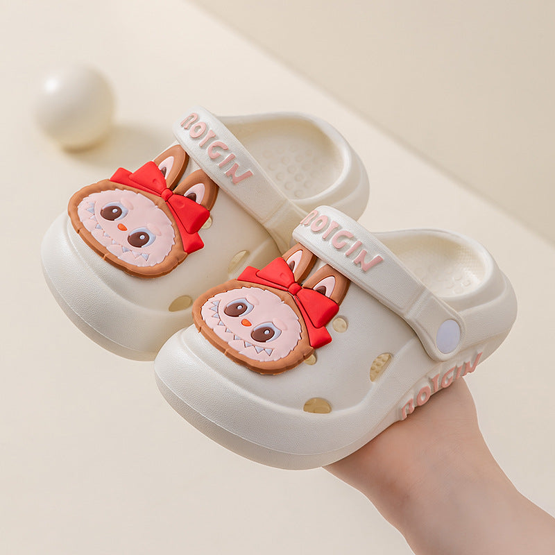 Kids' clogs: summer indoor anti-slip cartoon sandals for girls and boys (toddler to big kid sizes) - perfect for indoor use, outdoor wear, and beach days