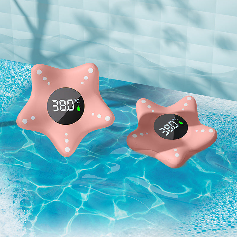Baby water thermometer - smart digital hd display for accurate bath temperature measurement - cross-border exclusive