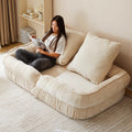 Human dog house lazy sofa popular style foldable reclining and sleeping small sofa bed tatami bedroom single recliner