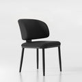 Italian normcore dining chair scandinavian chair modern casualfor home back chair accessible luxury dining table chair upholstered chair