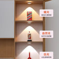Wireless remote control display cabinet led light charging spotlight hill light magnetic self-adhesive sensor wine cabinet display cabinet light strip