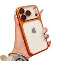 Tiktok viral pc instant transformation case, compatible with apple 17 pro max, transparent phone case, iphone 16 phone protective cover