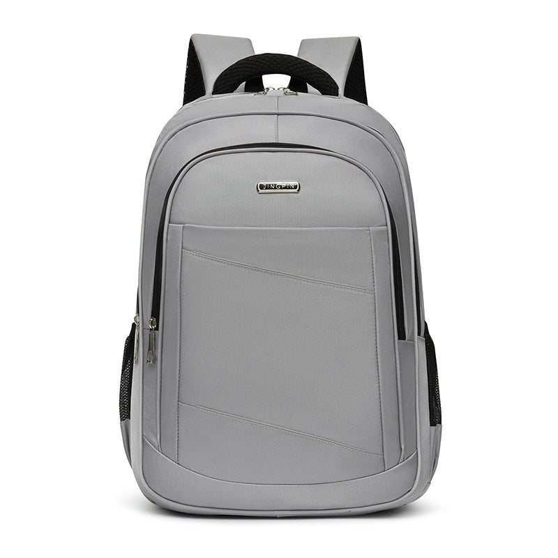 Customized travel backpack large-capacity college student anti-splashing water-resistant dirt-resistant simple business computer bag universal backpack