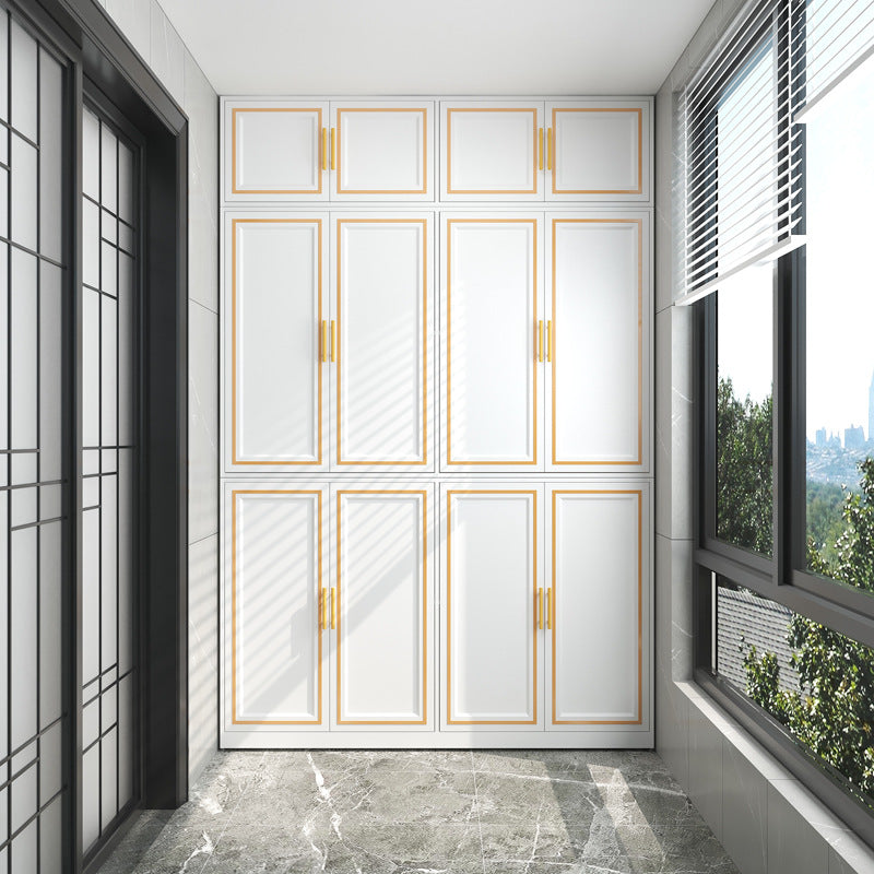 [Customized] Balcony storage cabinet, locker, sunscreen, household high cabinet to top bay window, sundry cabinet, waterproof laundry cabinet