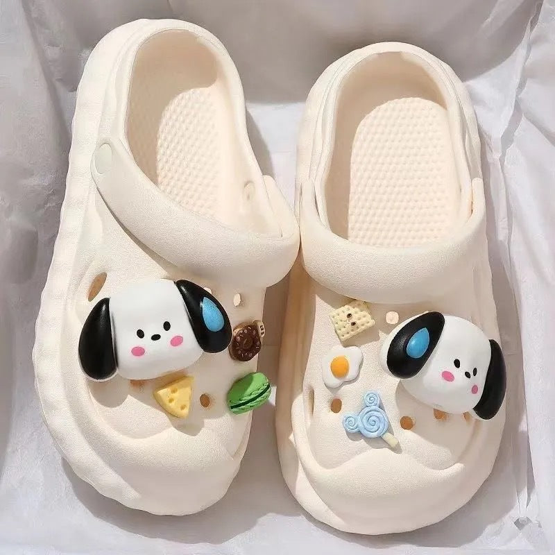 2025 women's summer slippers: super comfortable, cute, casual, versatile, indoor/outdoor, non-slip, clogs, thick sole