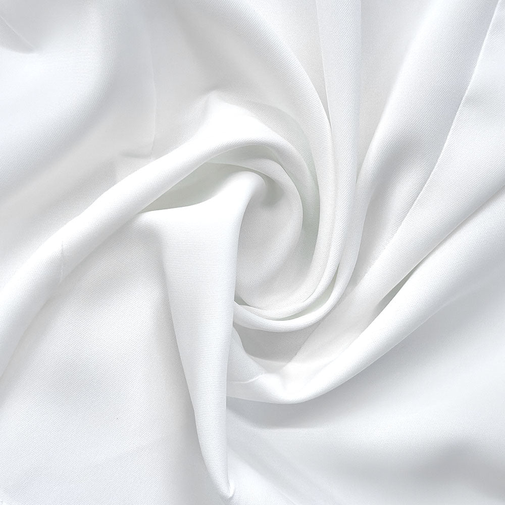 European and American  2025 spring temperament simple casual horn long sleeve white loose elegant shirt cardigan top