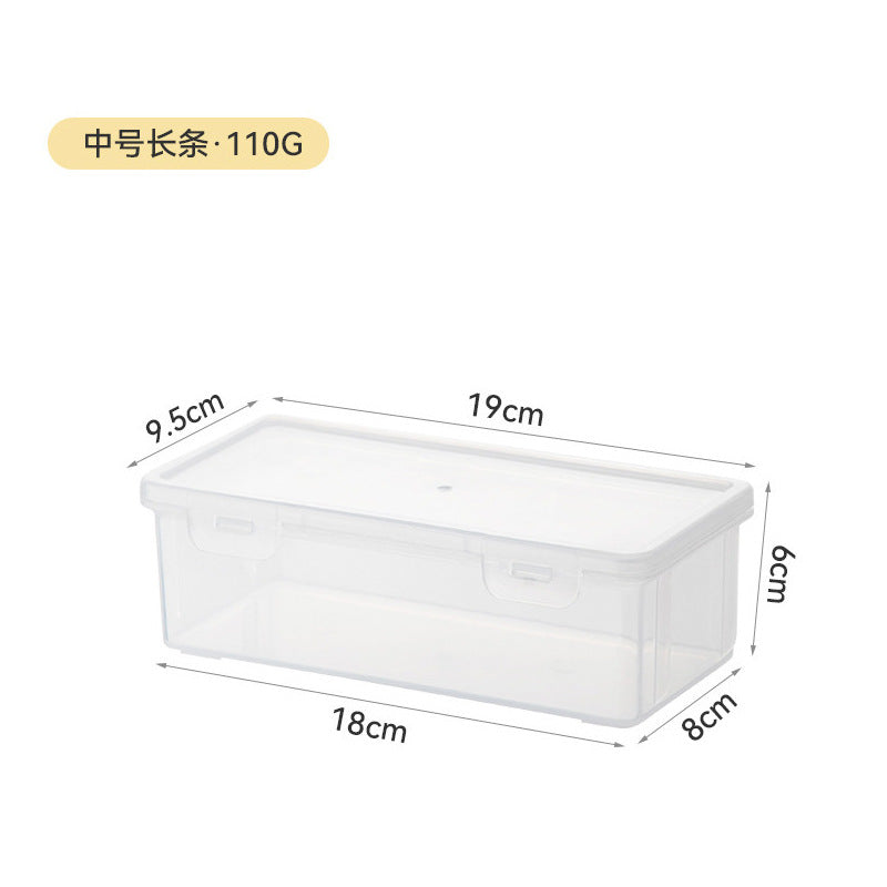 Japanese-style teacup tea set storage box Outdoor plastic transparent storage box with lid can be stacked with dustproof desktop storage box