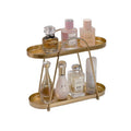 Cosmetic storage rack iron art jewelry box jewelry organizer desktop decoration ornament vanity organizer nordic style