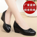 Genuine leather fashion sandals for women, 2024 new flat open-toe beach sandals, ladies' summer soft sole comfortable non-slip