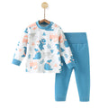 Baby autumn clothessuitspring autumbaby autumn clotheslongs pure cottonheattechintimatespajamashigh waistseparatesboys and girls